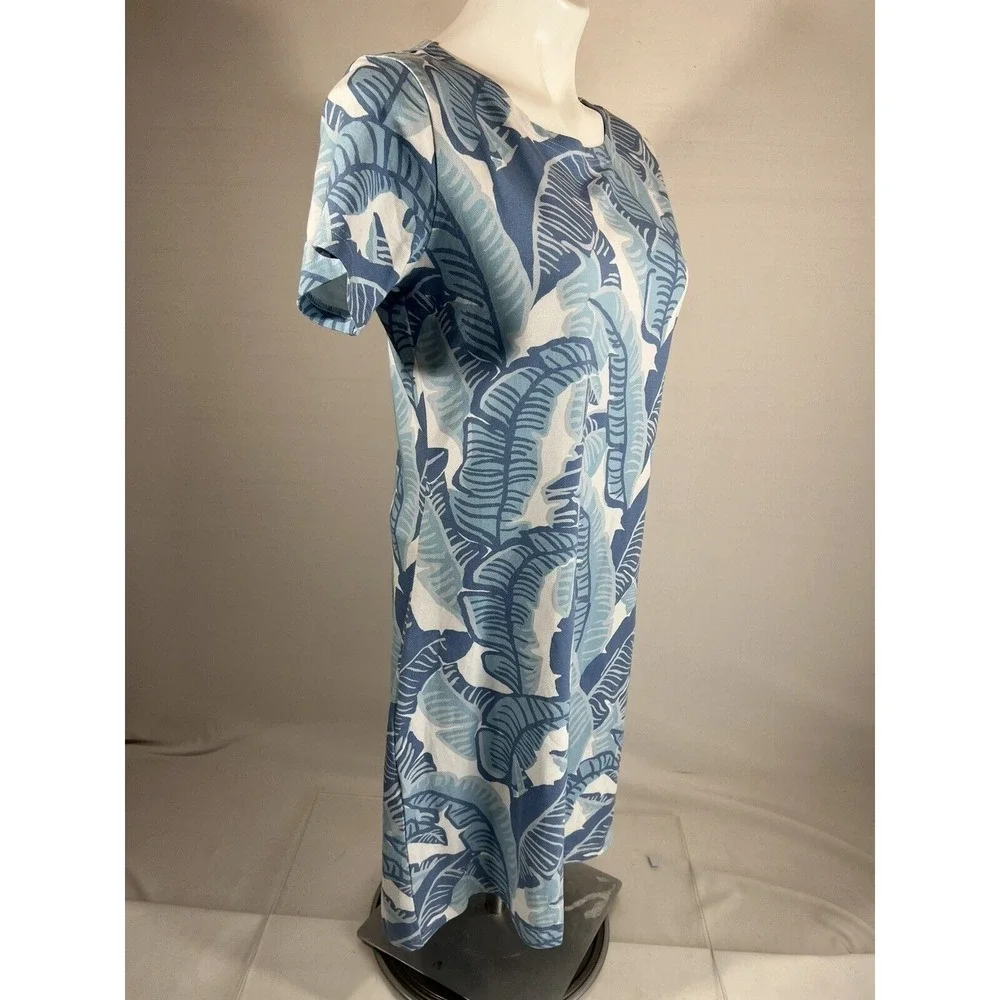 Sail‎ To Sable Womens Small Dress Blue White Preppy Coastal Summer